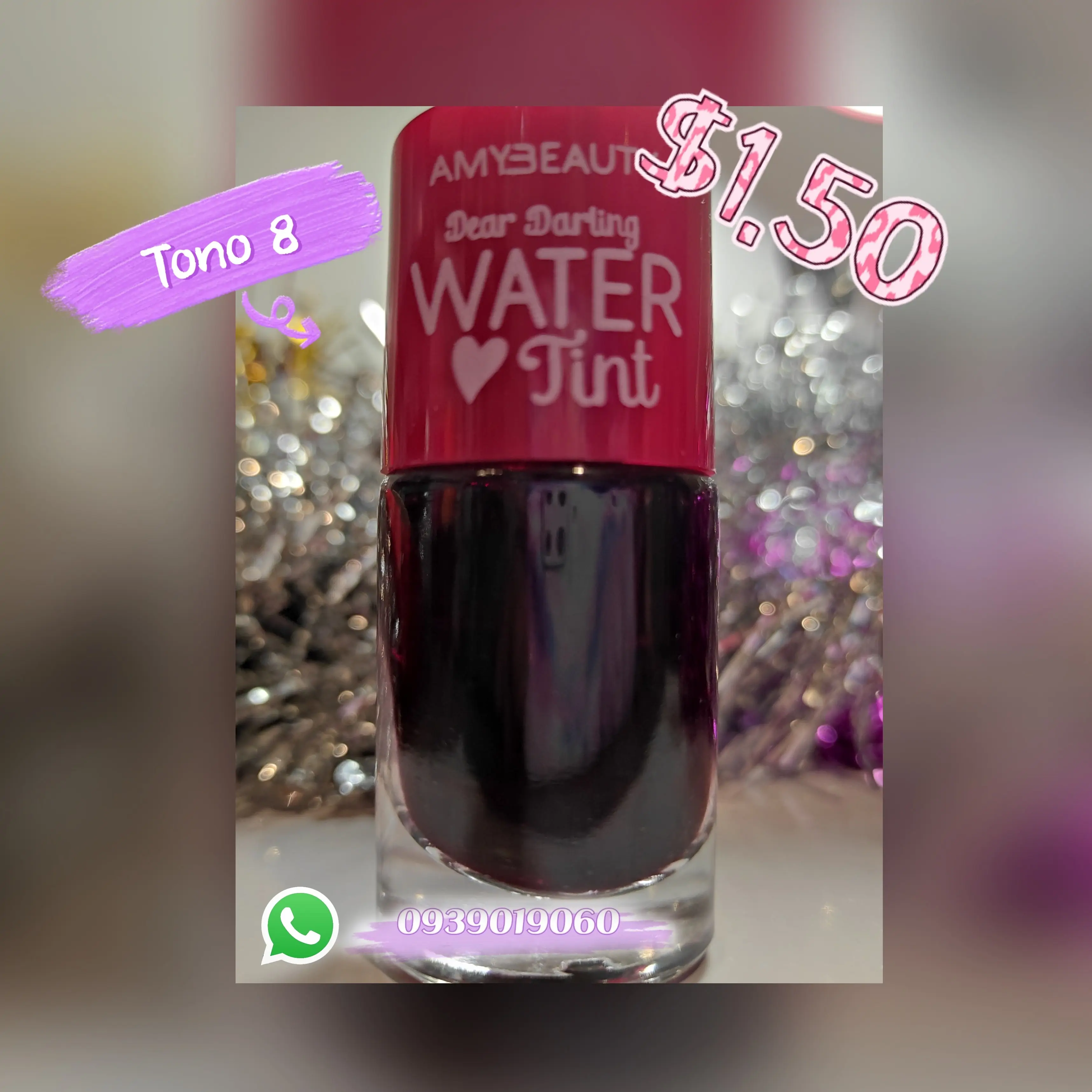 Tinta de labios tono 8💖