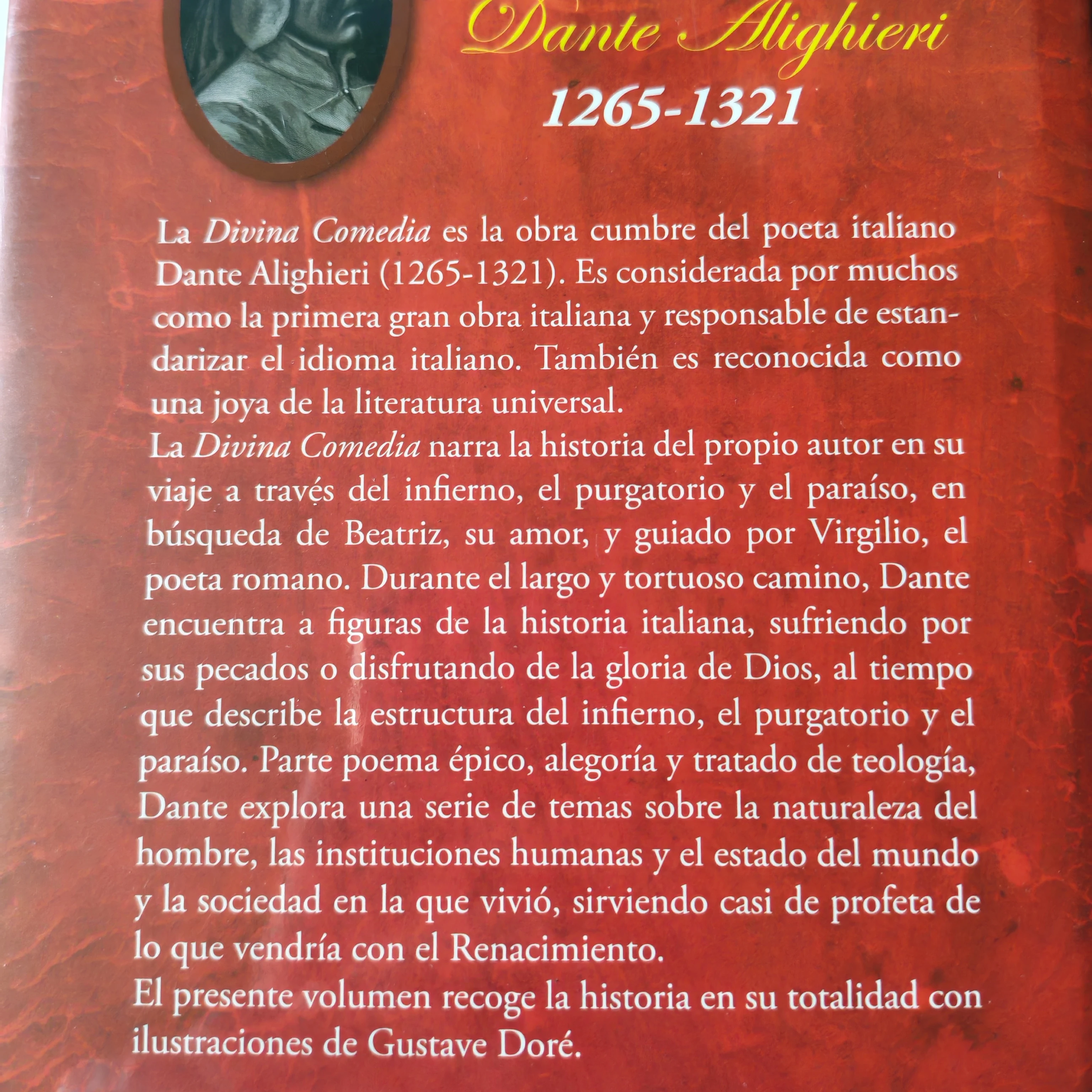 Divina comedia, Dante Alighieri nuevo  2