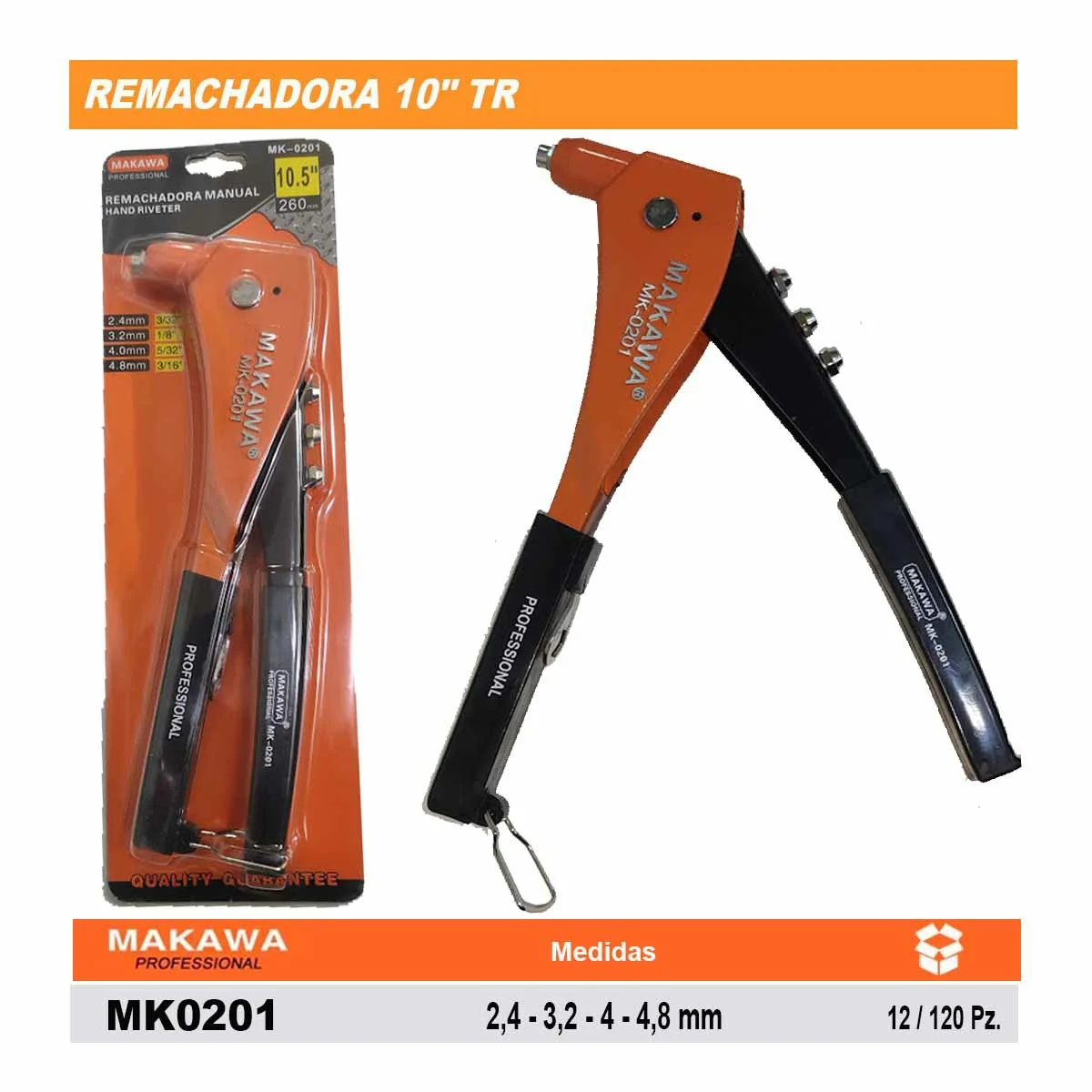 REMACHADORA MKW 10" TR 