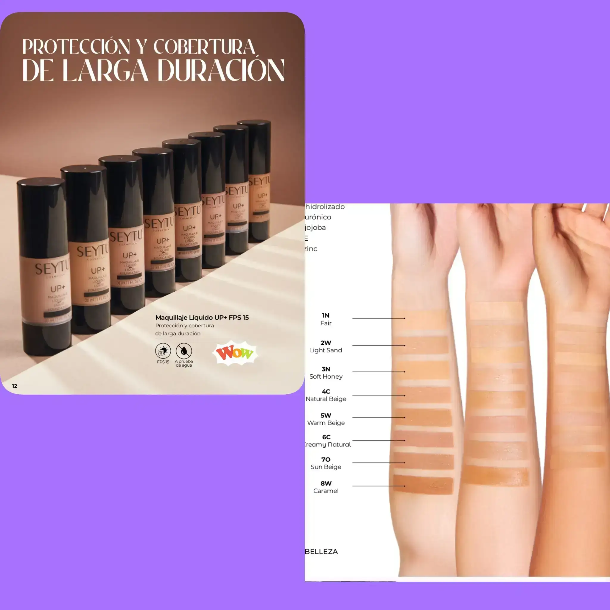 Maquillaje líquido 