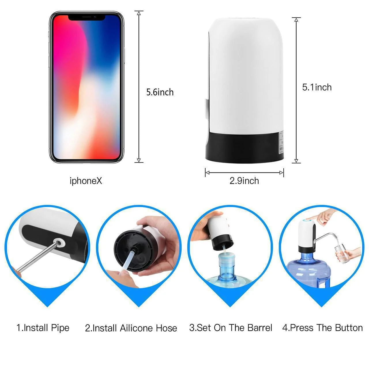 💦DISPENSADOR DE AGUA ELÉCTRICO 💦 3