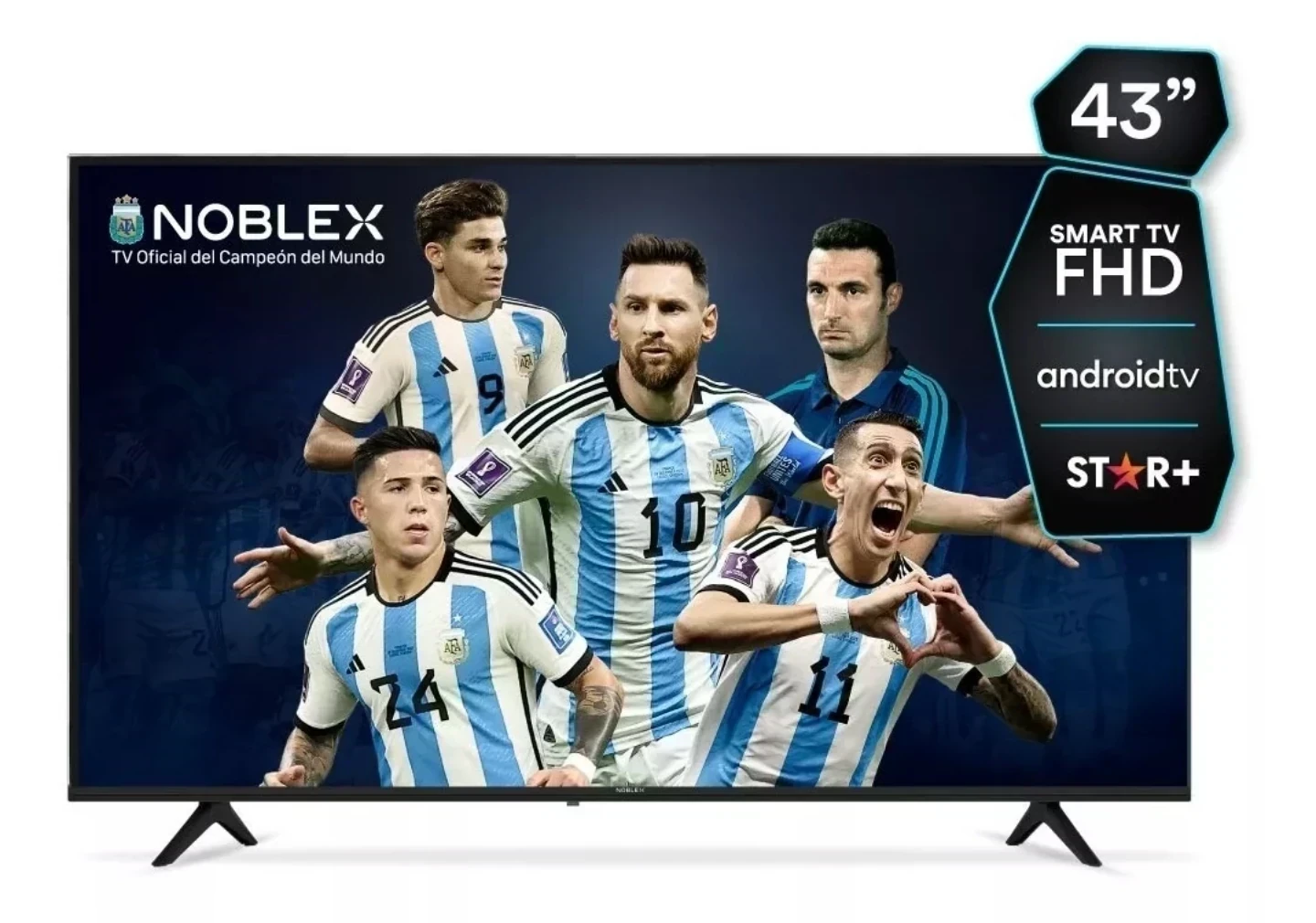 SMART TV NOBLEX 43" SISTEMA ROKU