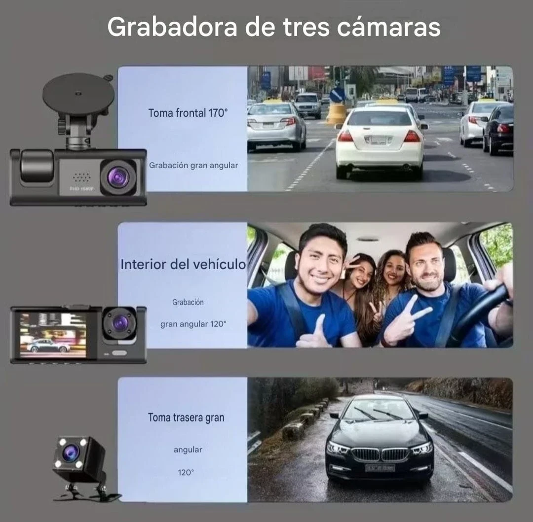 CÁMARA PARA CARRO 3 EN 1 5
