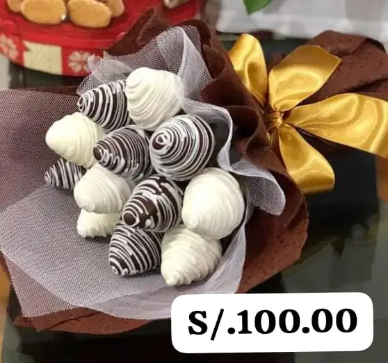 Ramo de chocofresas 