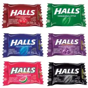 Caramelo Halls Sabores
