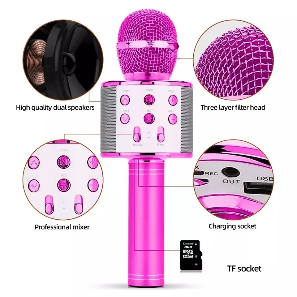 MICROFONO CONDESADOR KARAOKE  3