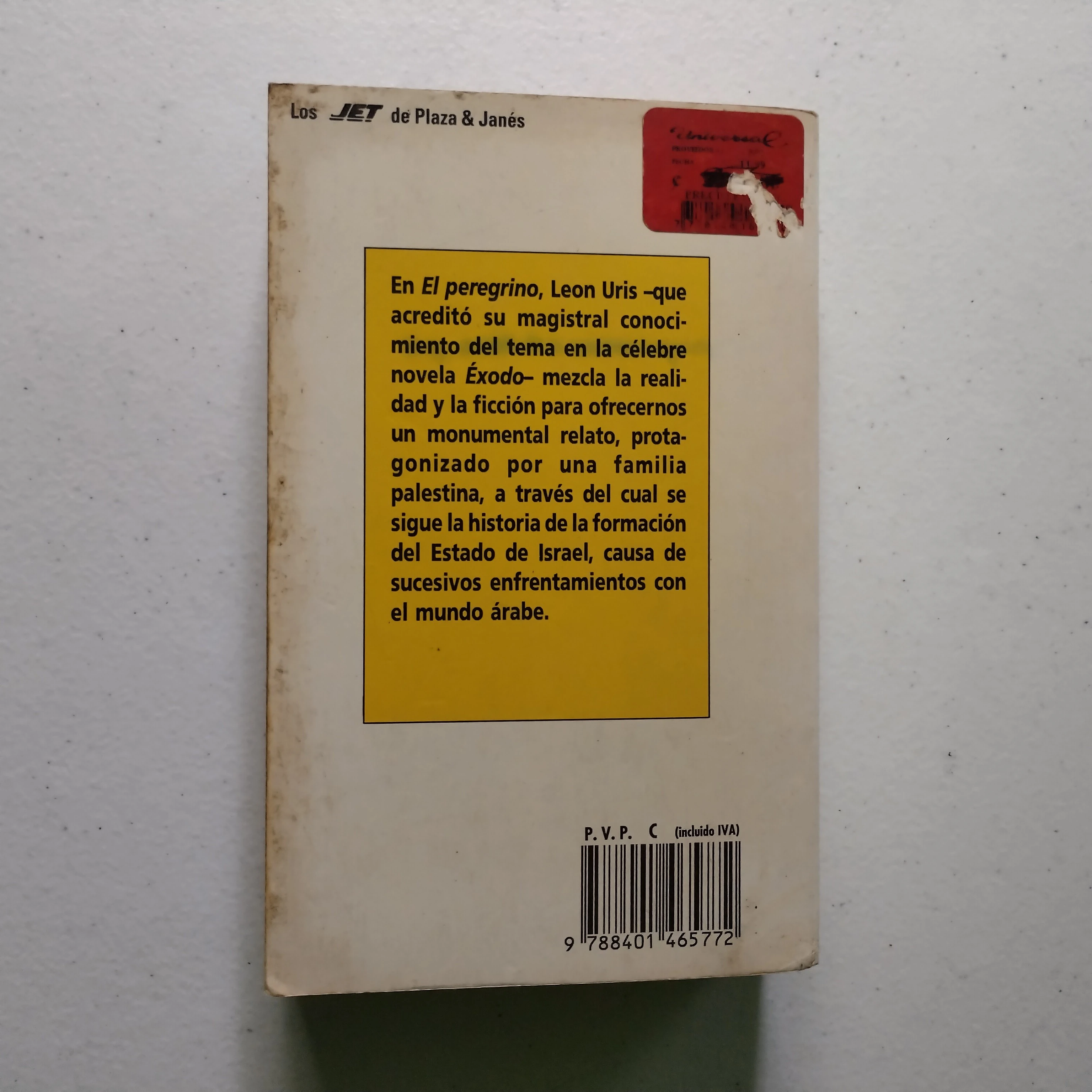 El peregrino, Leon Uris, usado 2