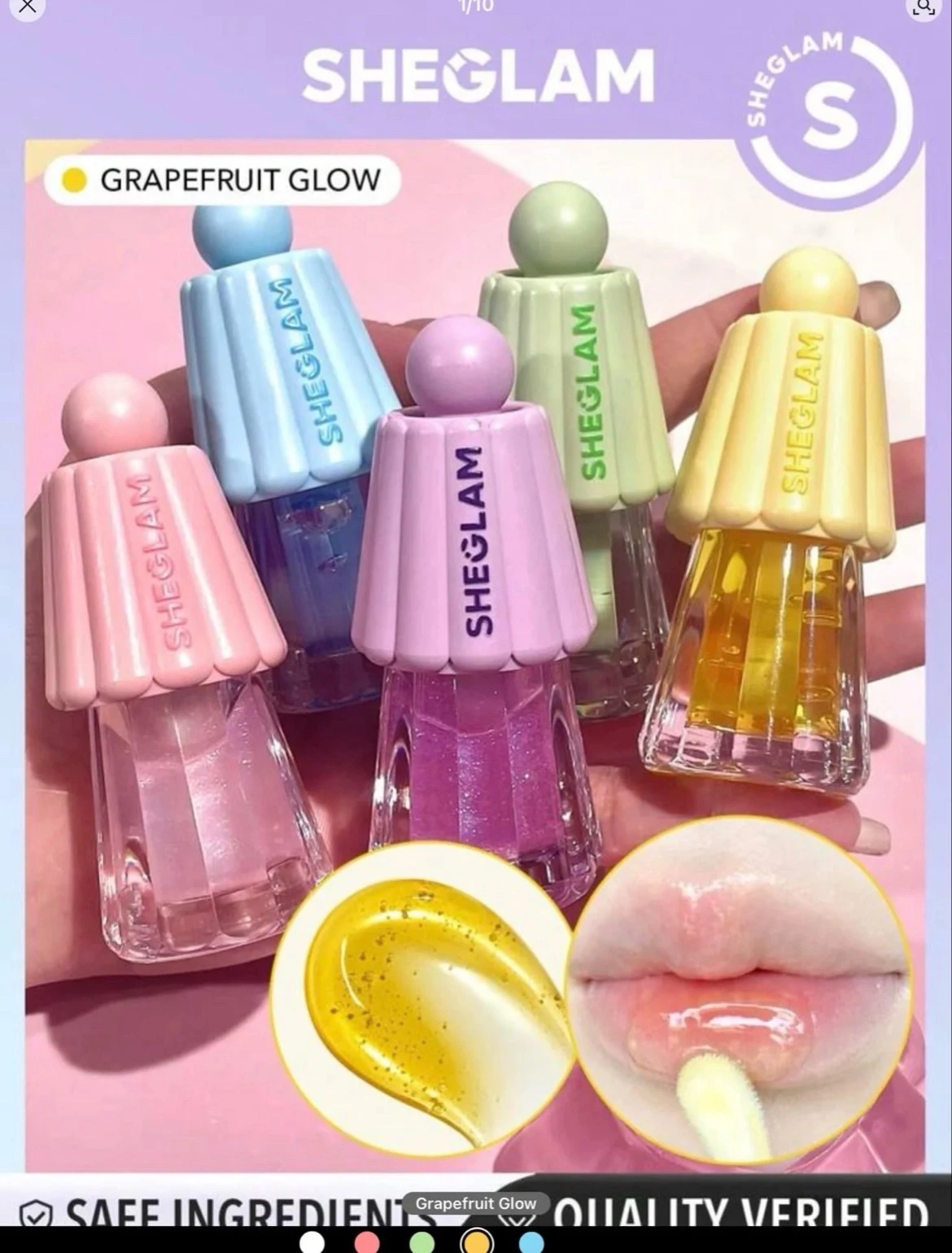 Brillo labial Sheglam 5