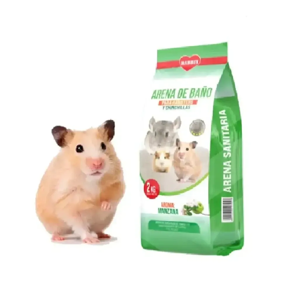 Arena de baño Rabbit para hámsters - 2kg. 