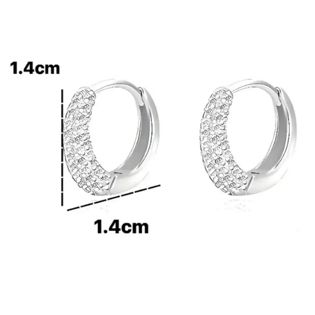 ARETES PLATA PARA NIÑAS 3