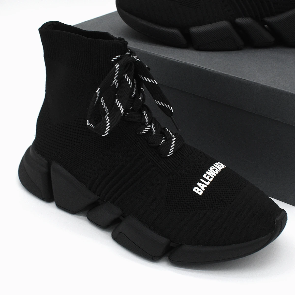 Balenciaga Speed 2.0 Lace Up Negro 8