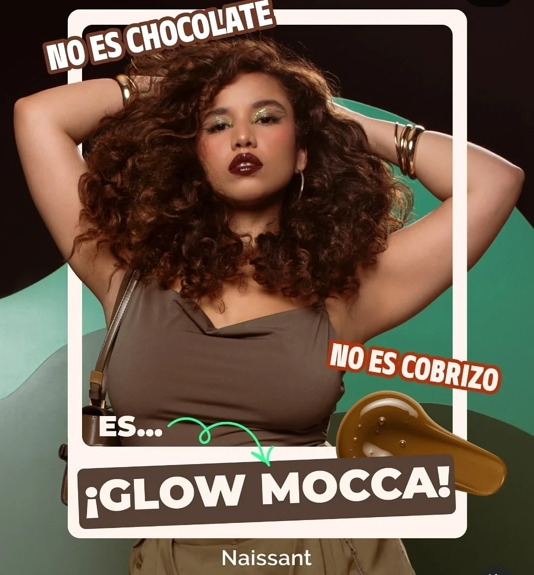 naissant mascarilla matizante sobre x40 glow mocca