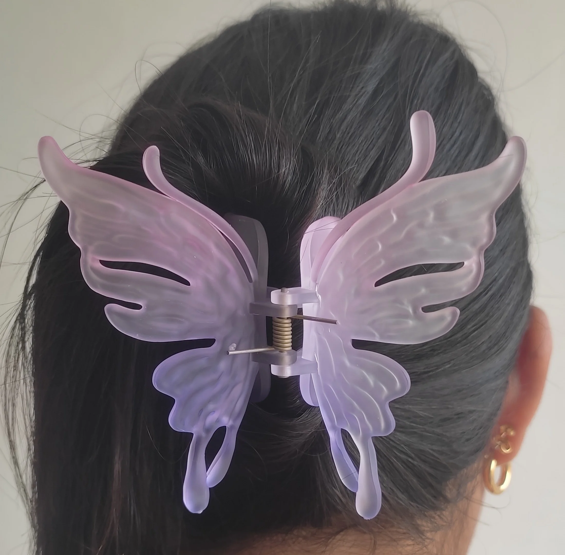 Gancho maxi mariposa degradado matte 3