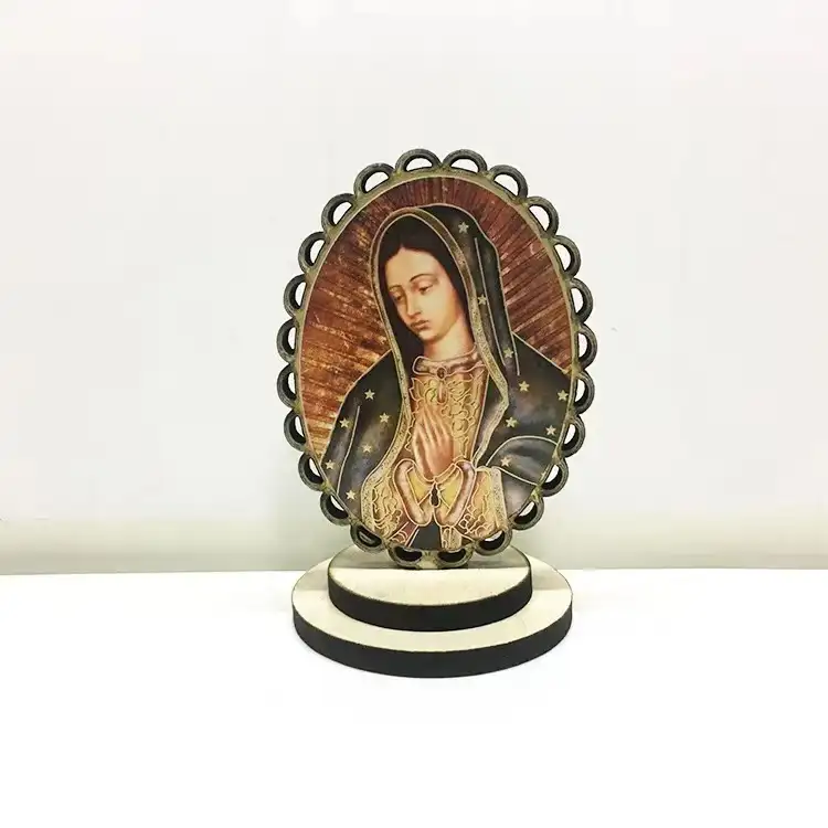 Adorno decorativos de la virgencita de Guadalupe 