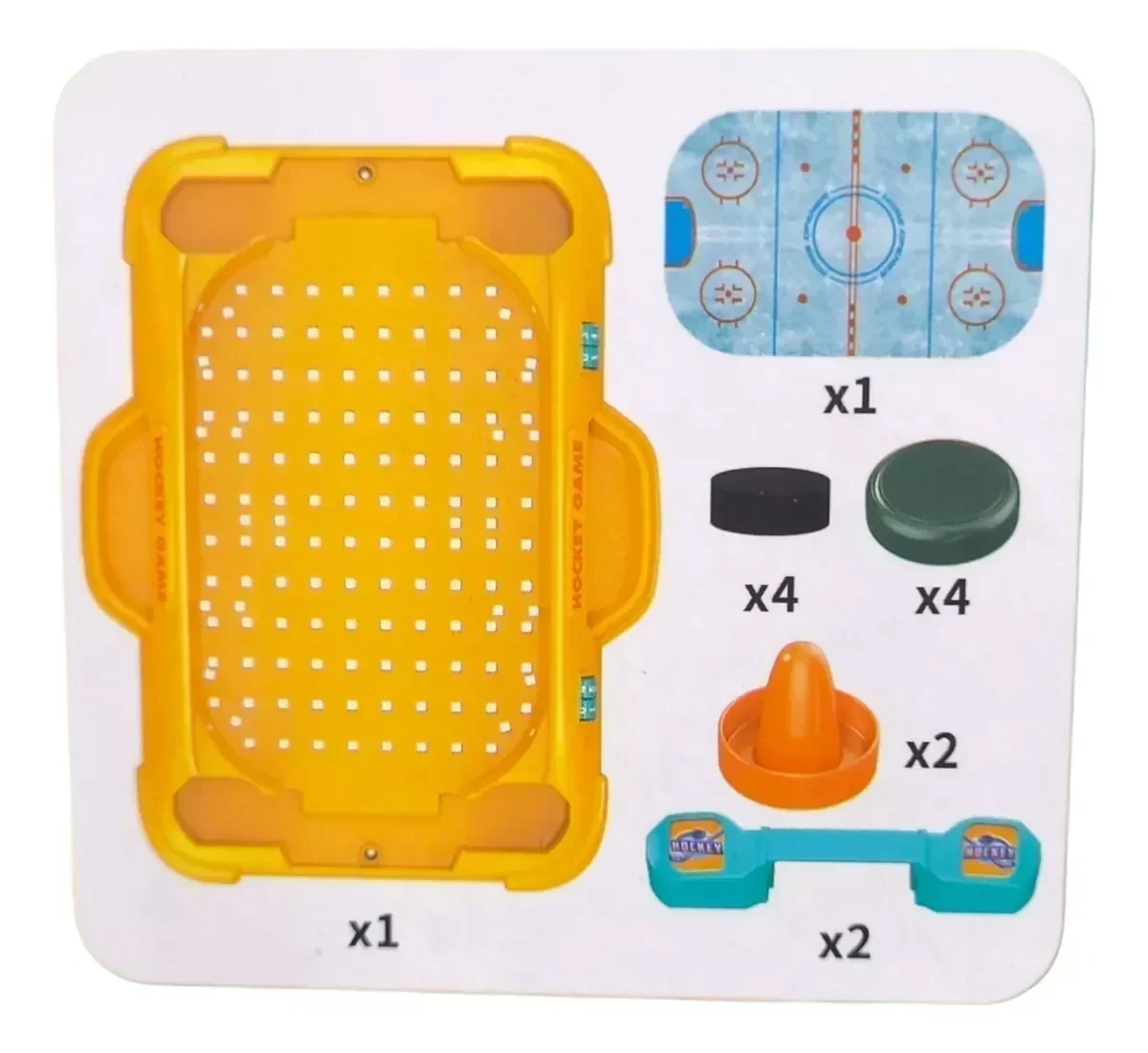 JUEGO TEJO MESA SPACE HOCKEY DE MESA  3