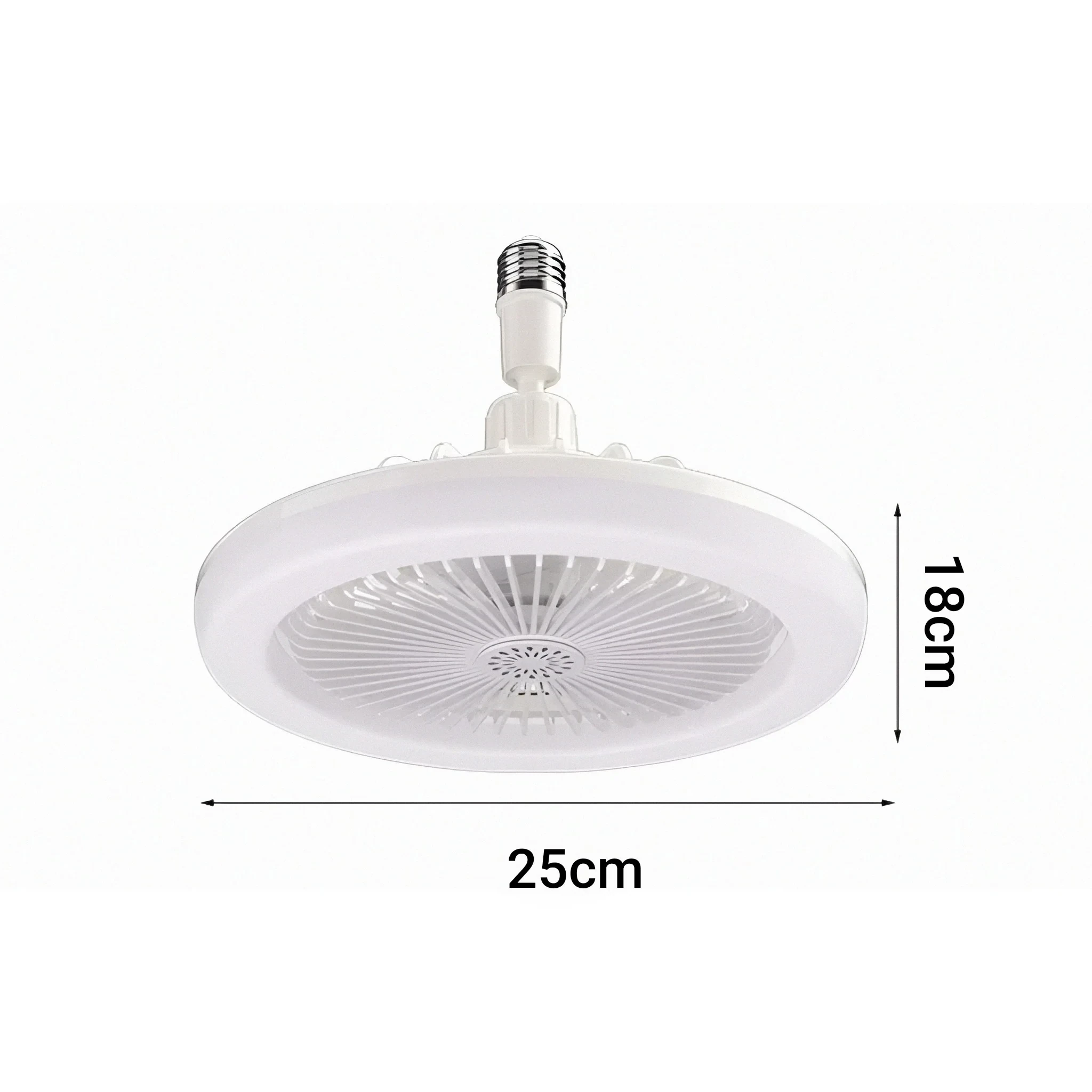 FOCO LED VENTILADOR 30W E27 3 COLORES 3K/4K/6K 5