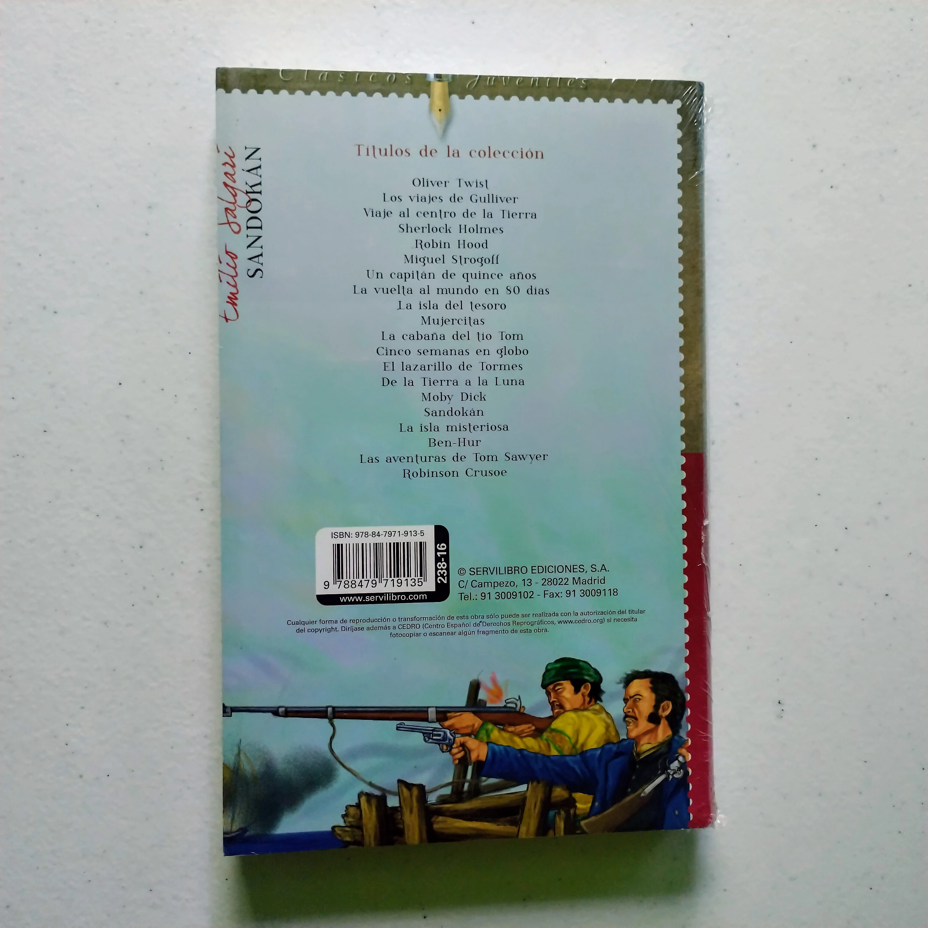 Sandokan, Emili Salgari, nuevo 2