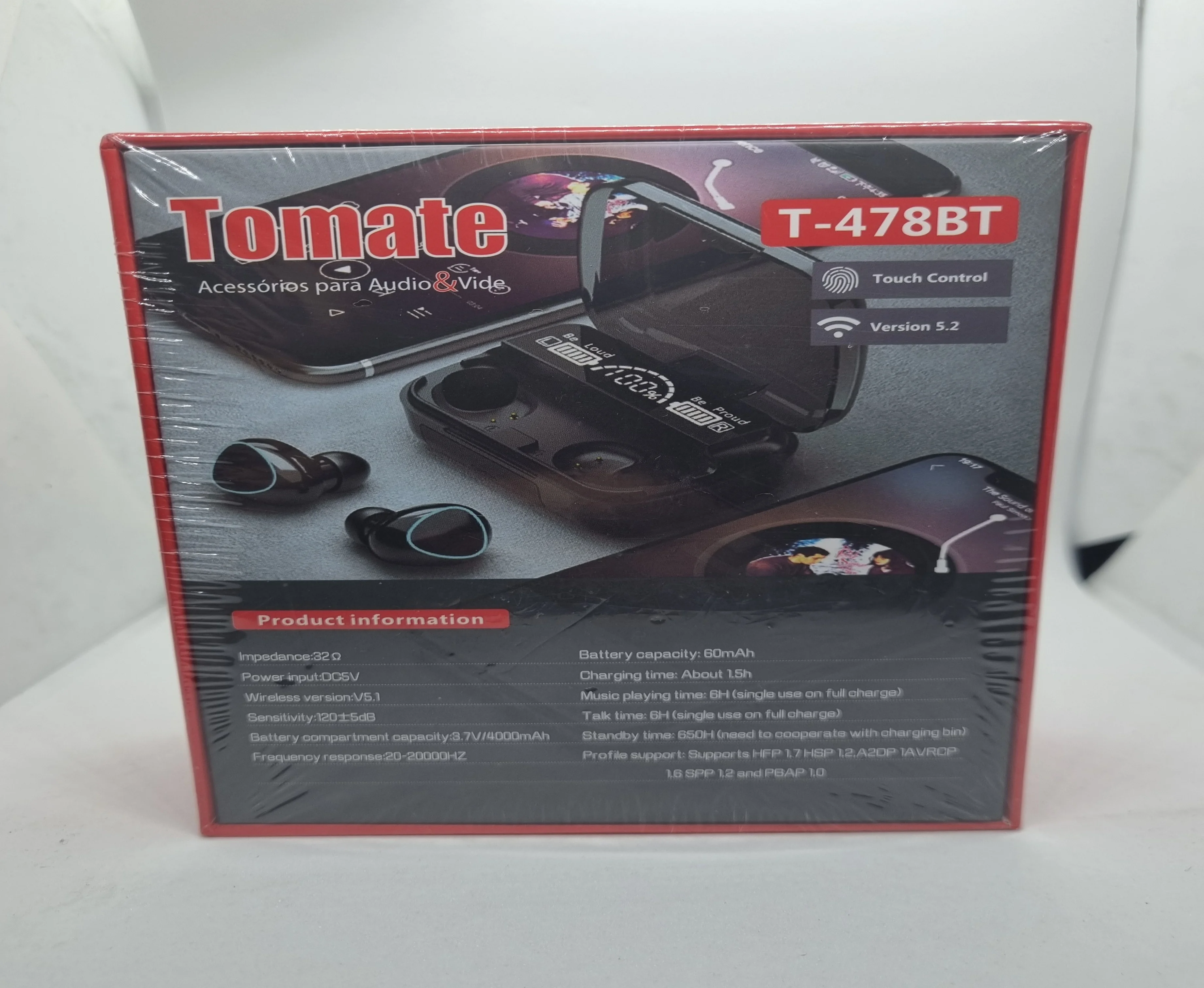 AUDIFONOS TOMATE  2