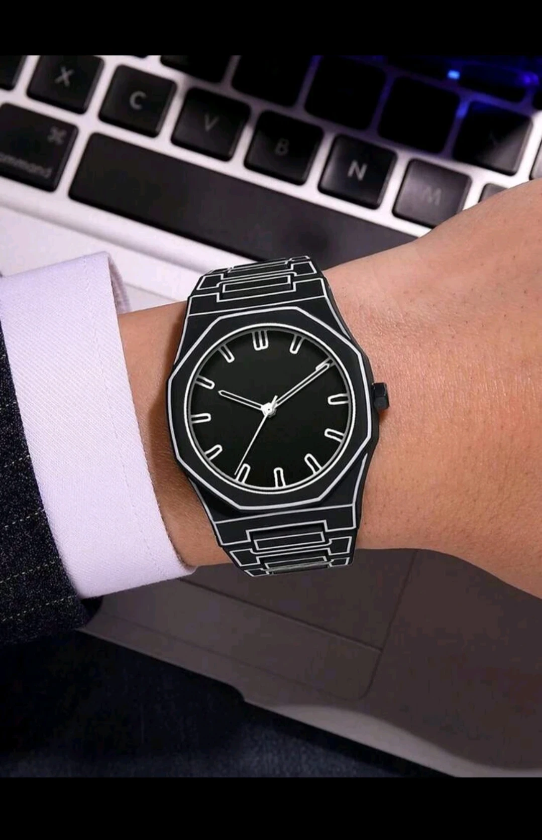 Reloj Tomi original Unisex/ Edición Dark Sketch Visual 2D 5