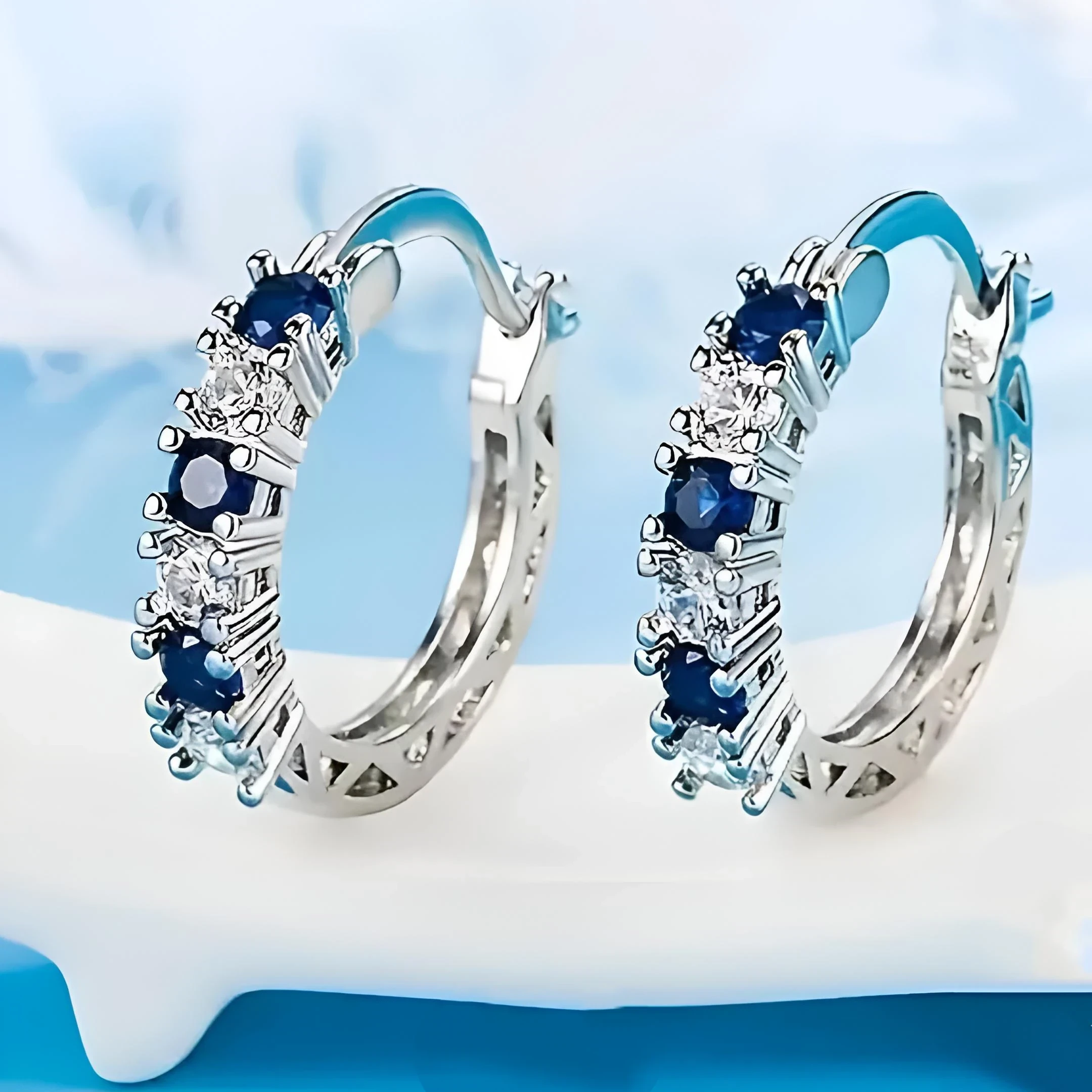 ARETES DE PLATA NIÑAS  2