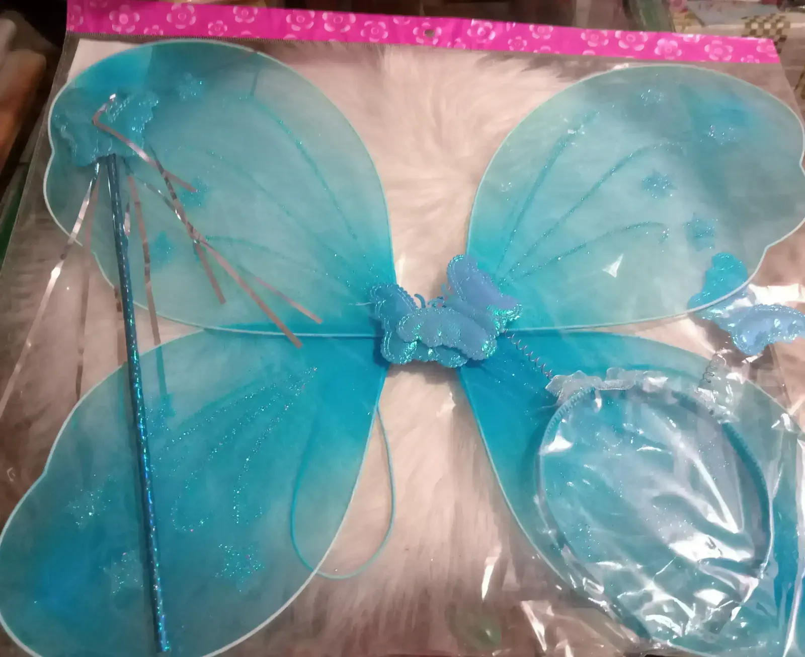Alas de mariposa Unitalla mide 50 cm aprox  2