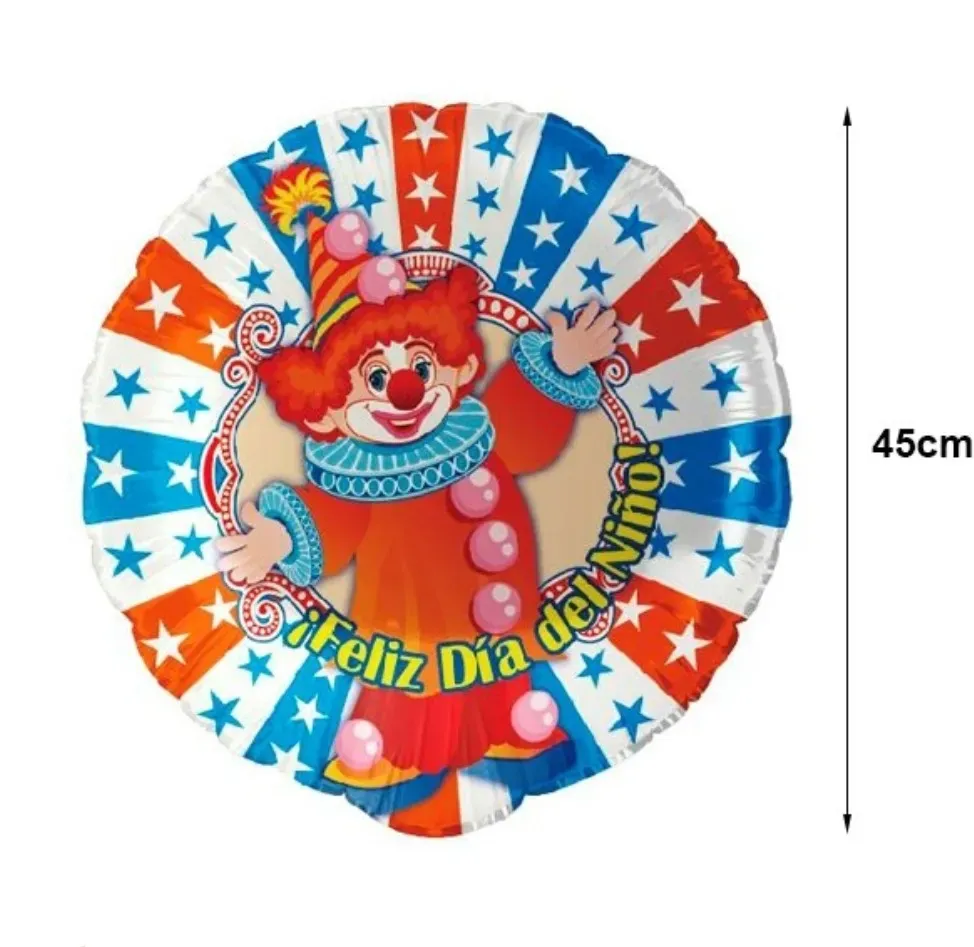 Globo metalizado 18 pulgadas "Feliz dia del niño" 3