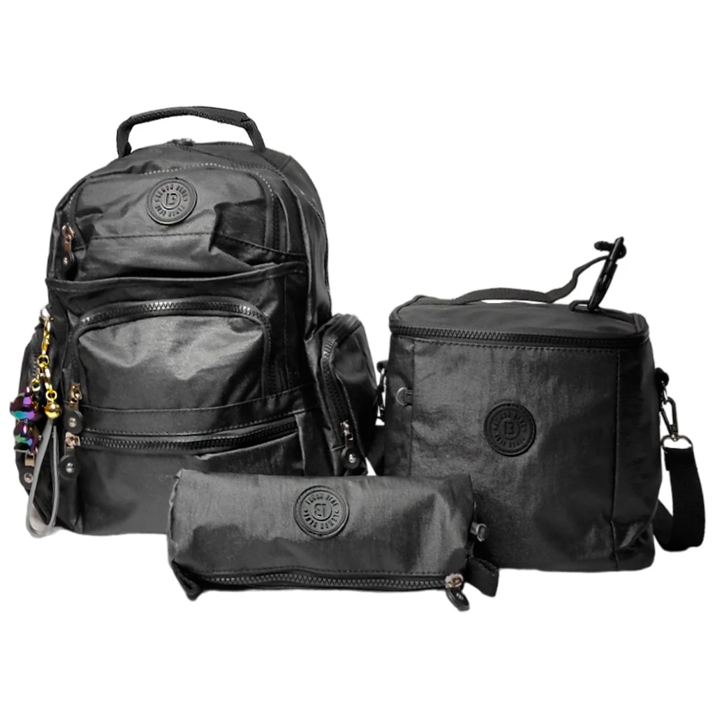 Kit Morral + Cartuchera + Lonchera Térmica +Llavero 5