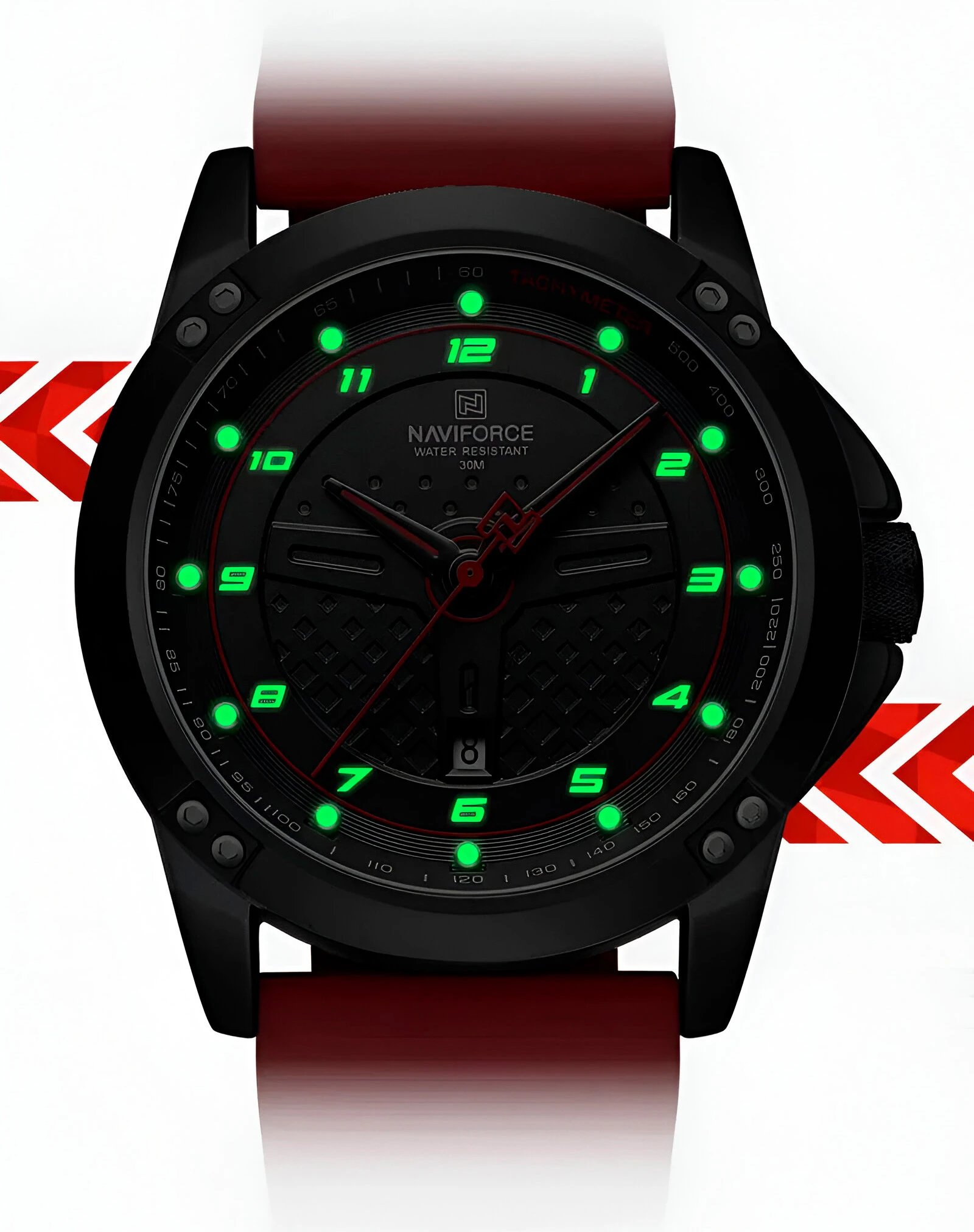 Reloj Naviforce Casual Nf8031 Crono Hombre  6