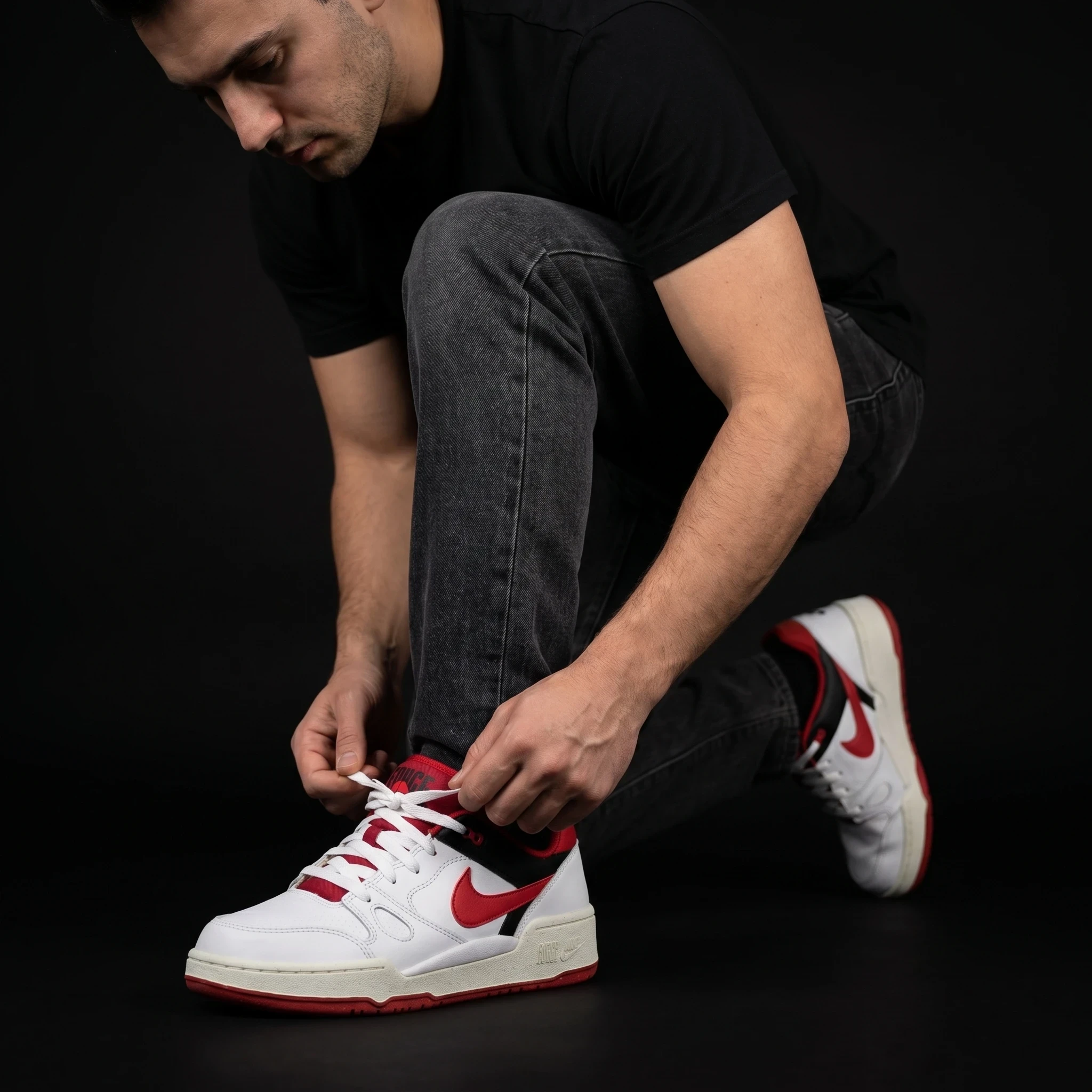TENIS NIKE FULL FORCE LOW DE HOMBRE 6