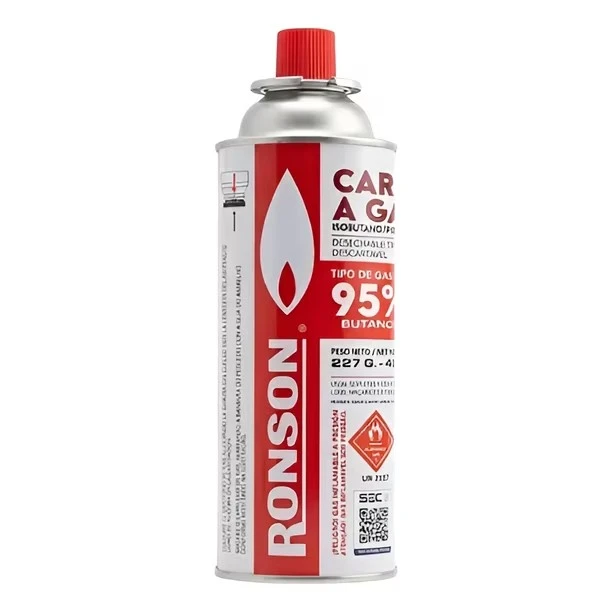 Gas Butano Ronson 227g de Alta Pureza | Electrónica Joma