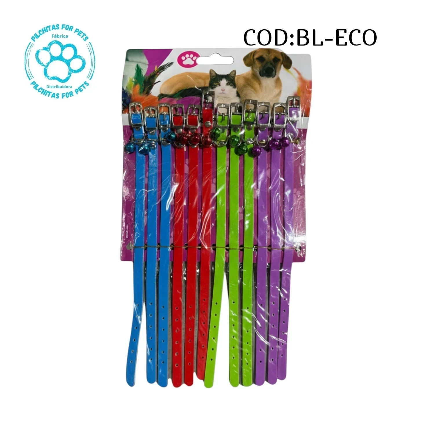 BLISTER COLLAR ECOCUERO X12