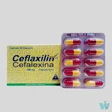 CEFLAXILIN 500 MG CJA X 20 CAP CEFALEXINA TRIDEX