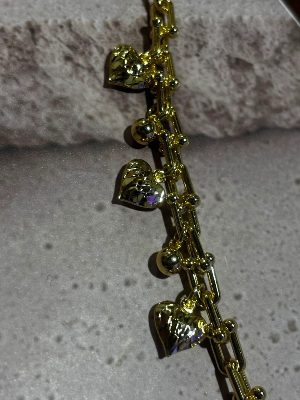 pulsera oro laminado 
