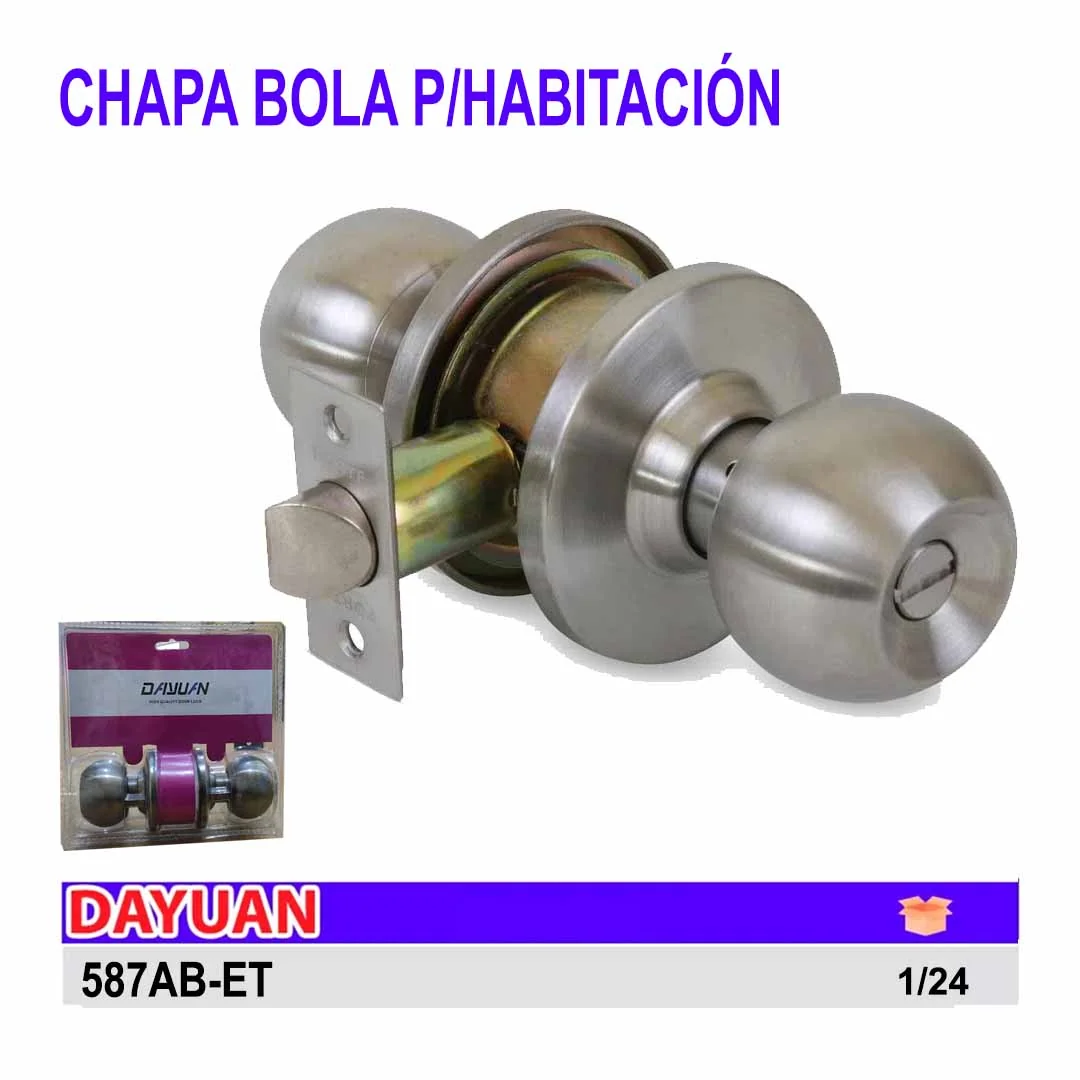 CHAPA BOLA P/HABITACION 587 AB DAYUAN 
