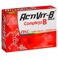 ACTIVIT-B GOLD COMPLEJO B CJA X 30 CAP BLANDAS PROFAR