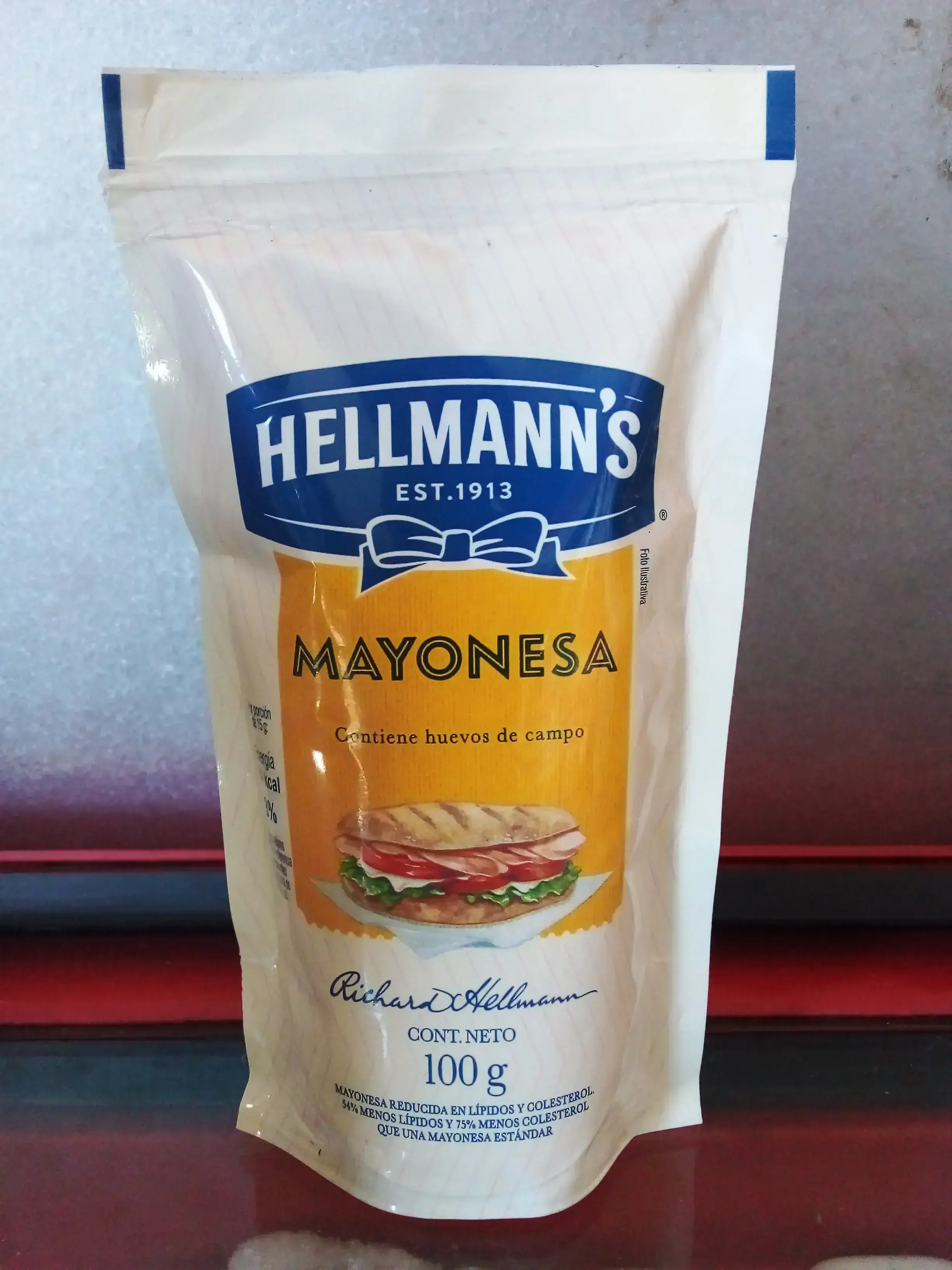 Mayonesa hellmann's de 100 g