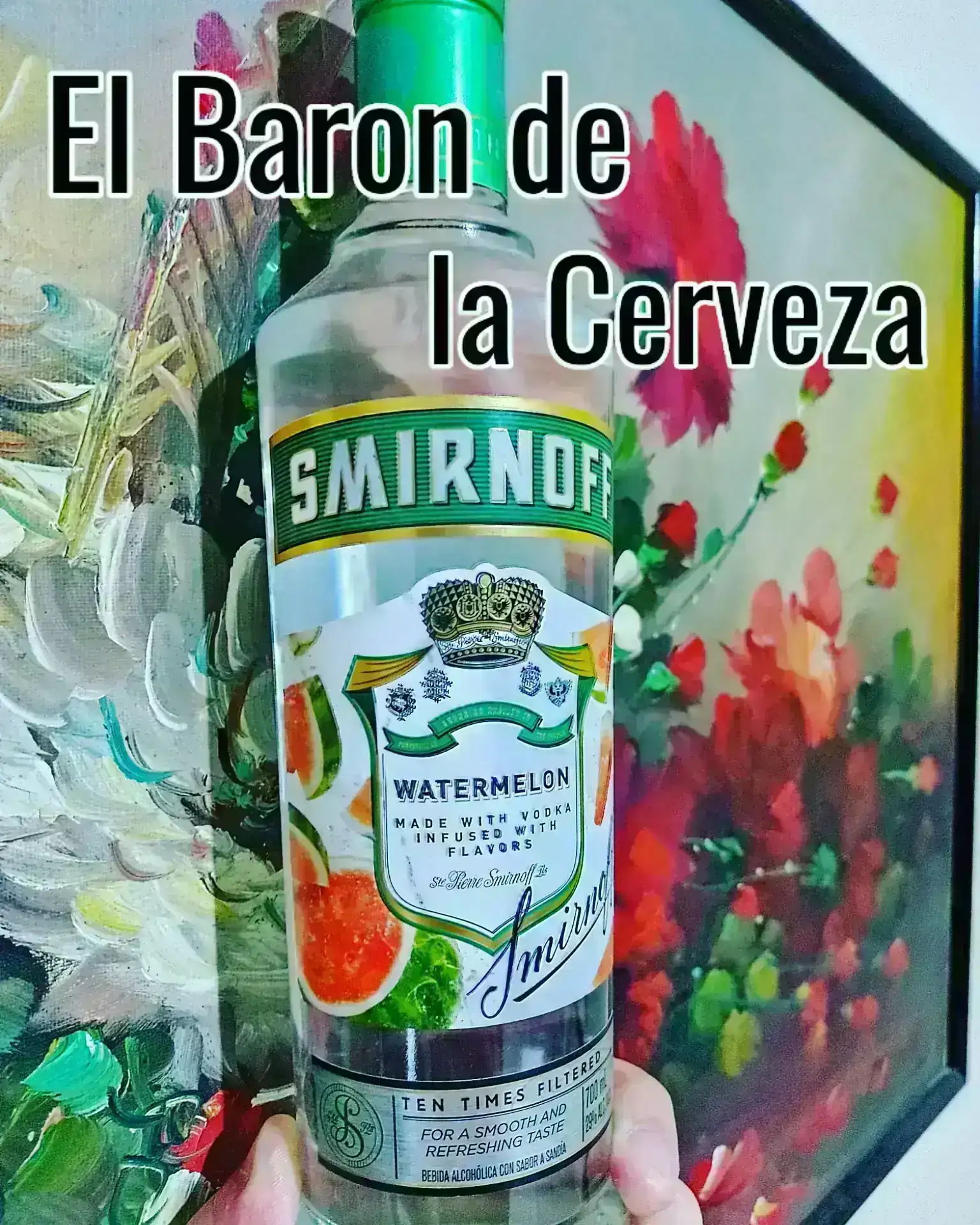 SMIRNOFF WATERMELON X 750cc. 