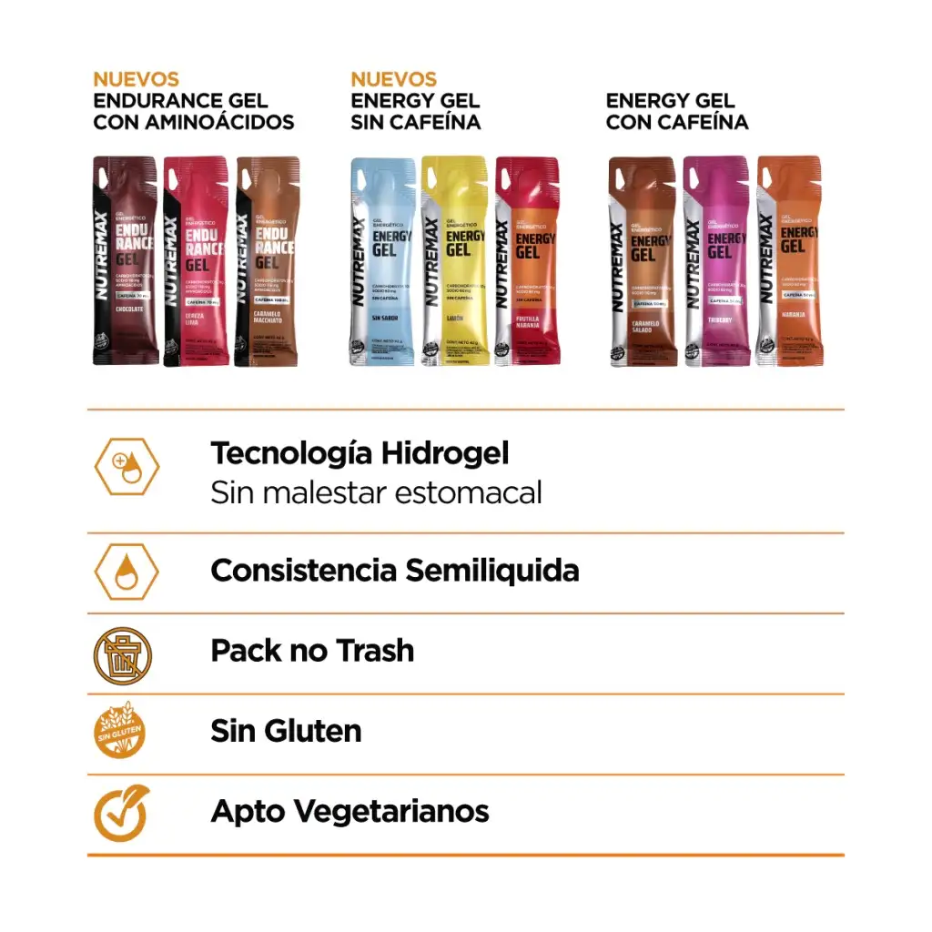 Energy gel nutremax 3