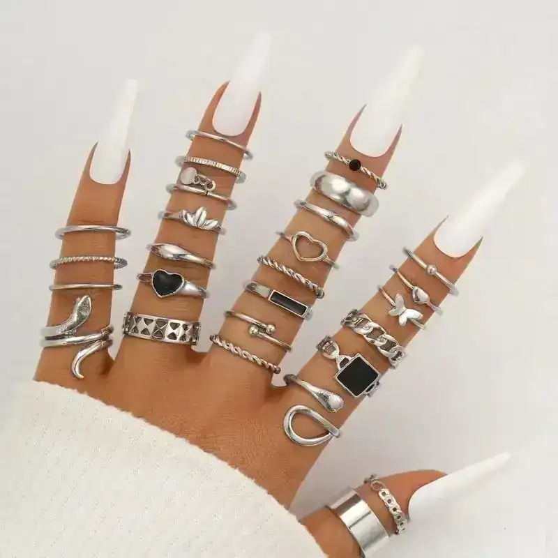 Set x27 Anillos Coral REF: D13 2