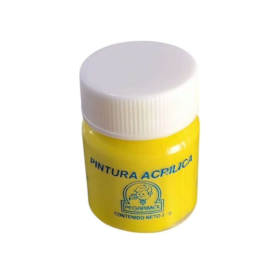 PINTURA 25 ML PEGAPIMEX AMARILLO CANARIO