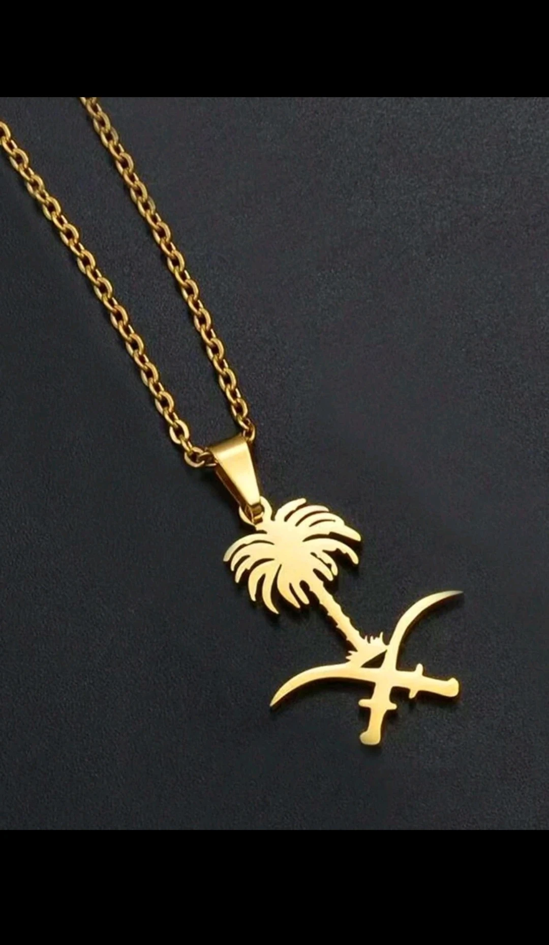 Collar colgante/ Emblema de Arabia Saudita 5