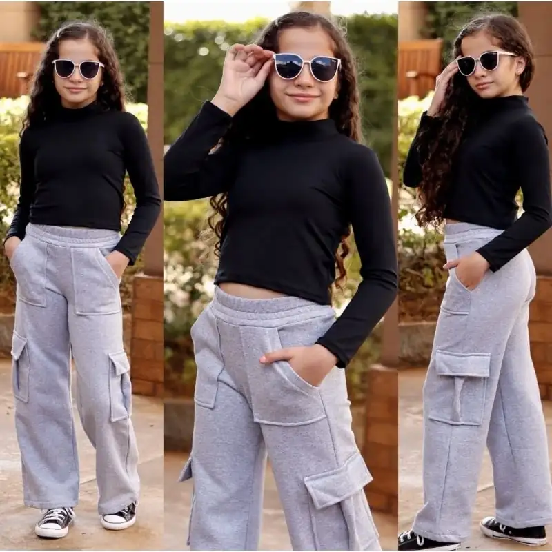 Calça Cargo Infantil  2