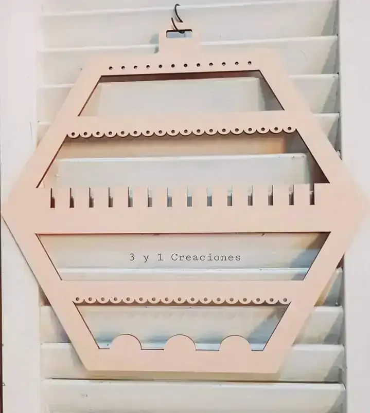 PORTA AROS HEXAGONAL