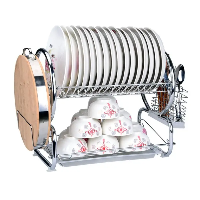 Estanteria de plato  de acero inoxidable