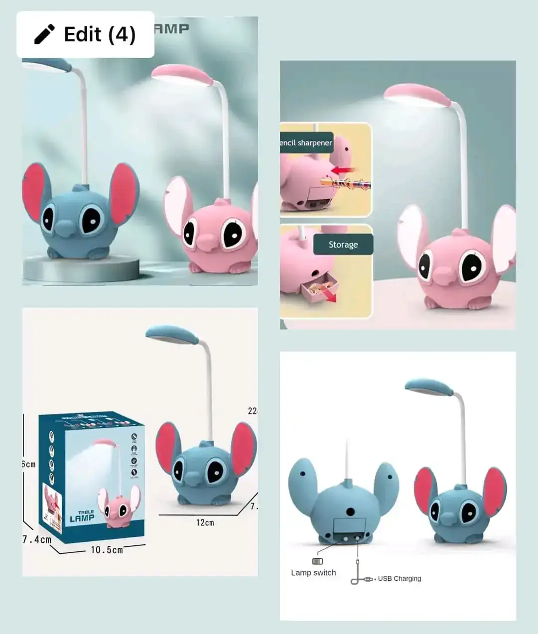 Lampara stich  2