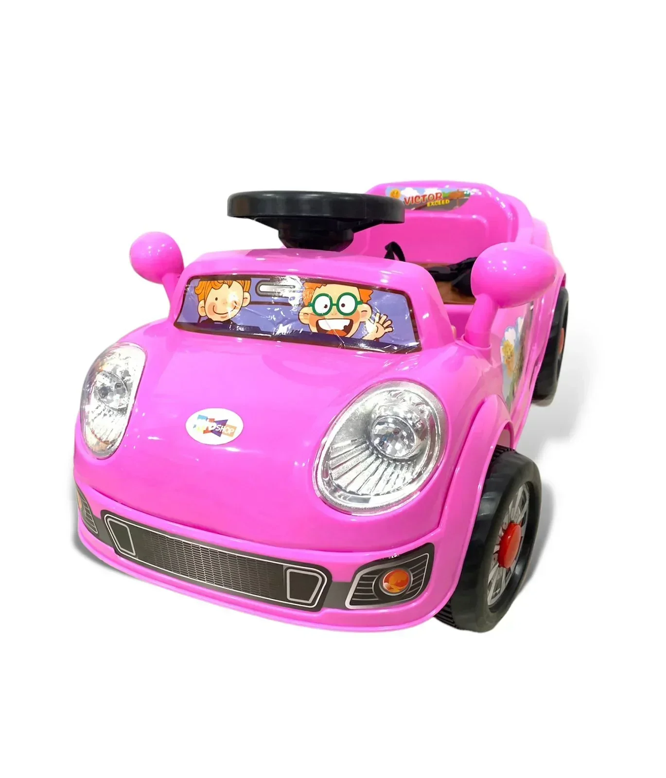 Carro Recargable Electrico Montable Con Control Remoto 3