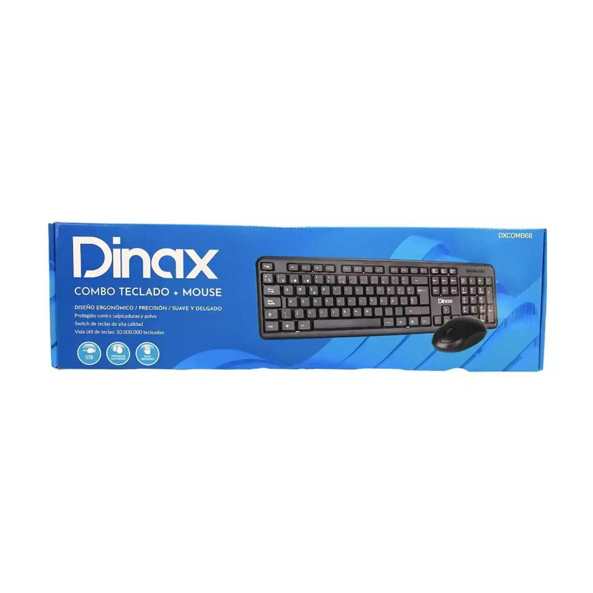 Teclado + Mouse USB DINAX DXCOMB68
