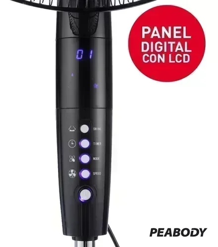 Ventilador Peabody Pe-vp350 20" C/Control 3