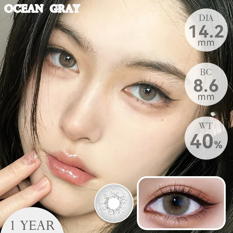 Lentes de contacto - Referencia: OCEAN  GRAY  4