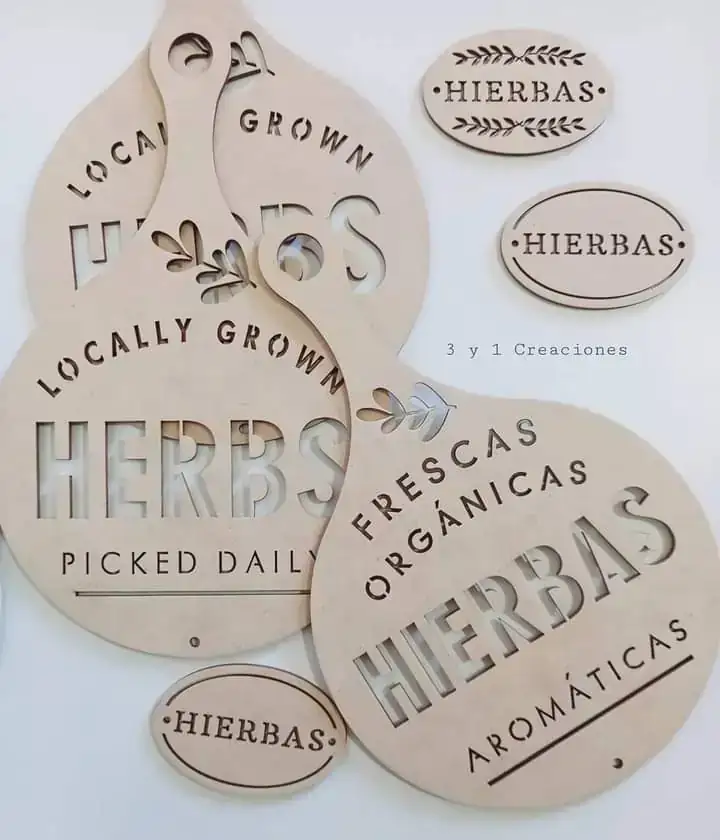 TABLITA HIERBAS